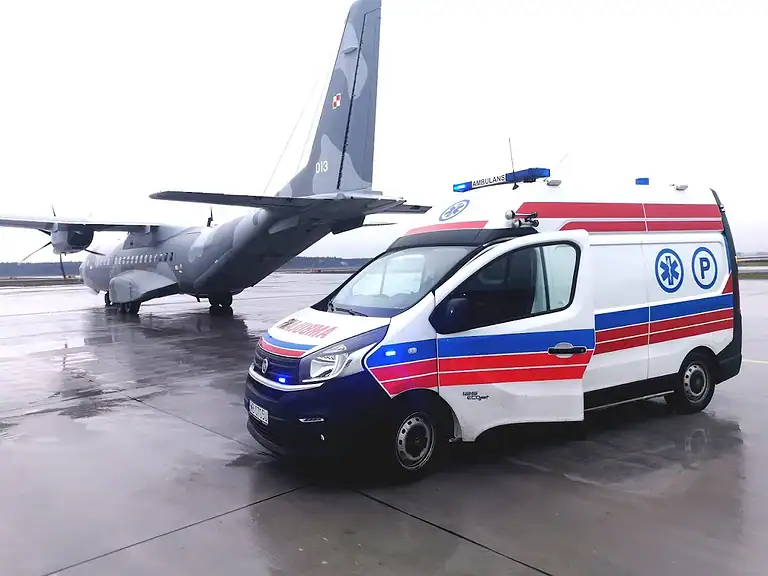 Prywatny transport medyczny Francja - z Francji do Polski