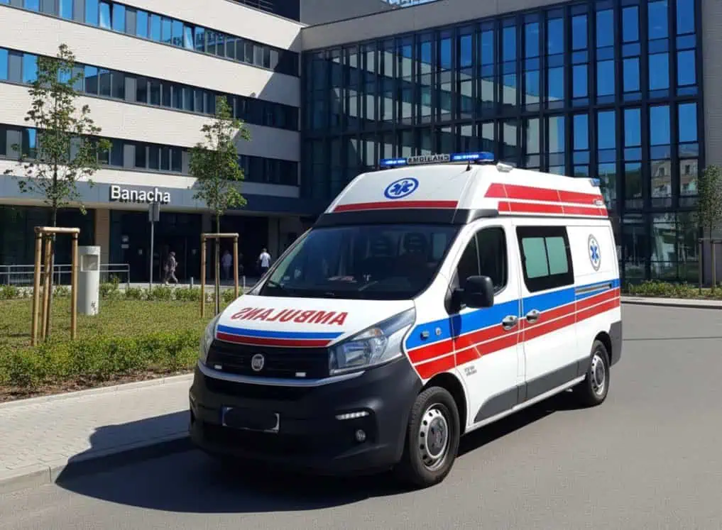 Transport medyczny chorych na lotnisko Łódź