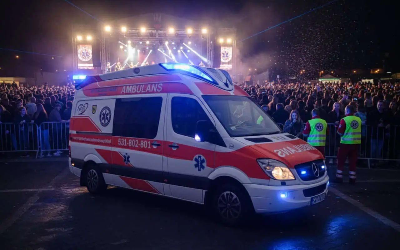 Minimalne wymagania medyczne dla imprez masowych w 2025