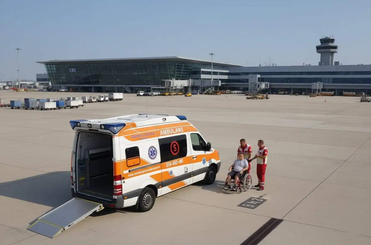 transport medyczny lotnisko berlin ber